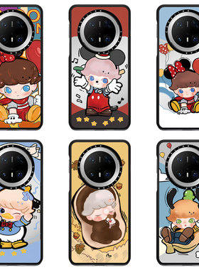 CASEJiAK泡泡玛特米妮米奇装扮DIMOO男孩适用华为Mate80Pro Max手机壳HUAWEI Mate70 60Pro+防摔磁吸保护壳套