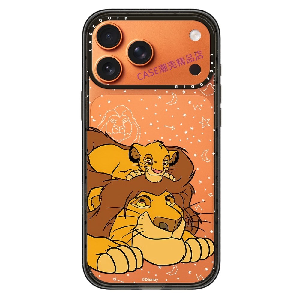 CASE迪士尼狮子王联名磁吸适用苹果17手机壳iPhone17 air 16Pro Max12 13 14 15Pro/plus防摔保护壳