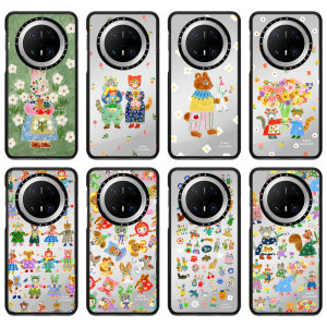 CASEJiAK Aiko Fukawa系列插画猫咪适用于华为mate80Pro Max手机壳Mate70pro/60Pro+防摔磁吸保护套