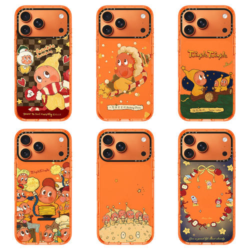 CASEOOTD 泡泡玛特许愿瓶星星人适用于苹果17 16Pro Max手机壳iPhone12 13 14 15Pro/plus磁吸Air防摔保护套