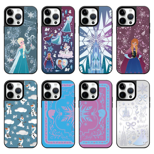 迪士尼冰雪奇缘艾莎公主适用于苹果18 17 16Pro Max手机壳iPhone12 13 14 15Pro/plus磁吸Air防摔保护壳