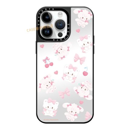 CASE新款花朵猫猫兔兔小猫适用于苹果手机壳iPhone17 16ProMax12 13 14 15Pro/plus air手机防摔保护壳