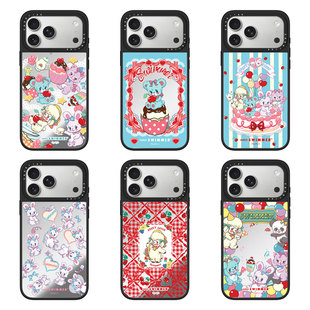 CASEJiAK SWIMMER甜心派对系列适用于iPhone苹果17 16Pro Max手机壳12 13 14 15Pro/plus磁吸Air防摔保护壳套