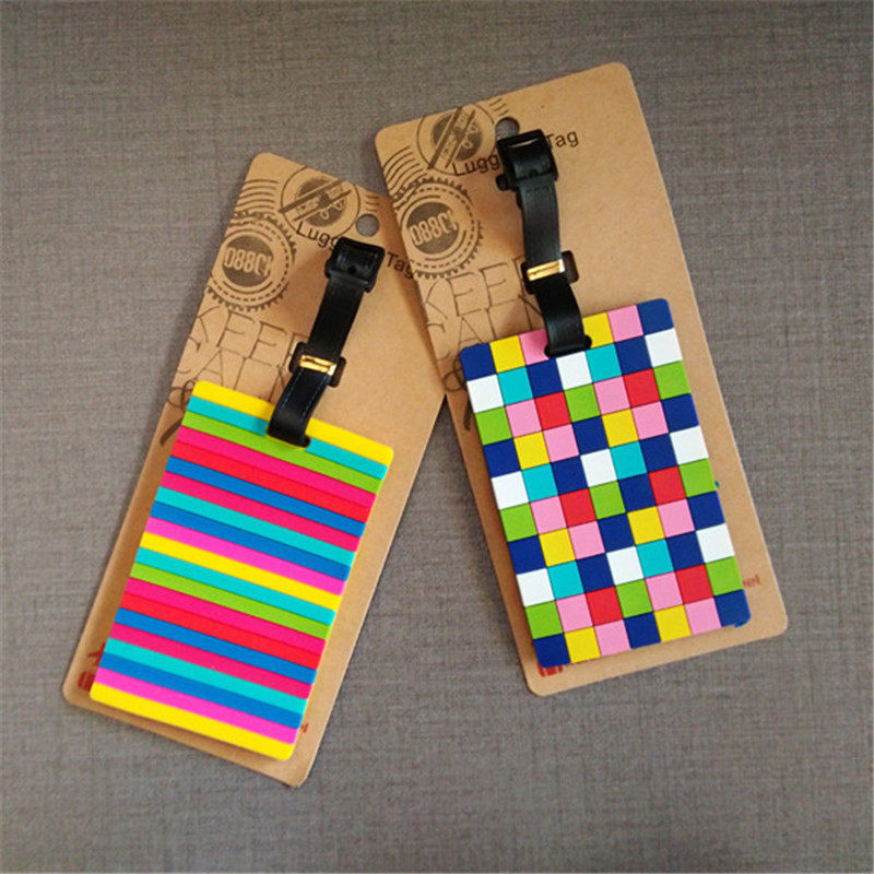 定制新款卡通证件卡套软胶行李牌可个性登机牌飞机托运牌旅游用品