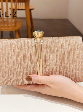 名媛晚宴手拿包女配旗袍的包宴会手提包晚礼服手包女士高端小包包