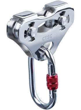 CTSC滑索溜索不锈钢滑轮滑车最粗12mm钢丝绳家用商用ZIPLINE