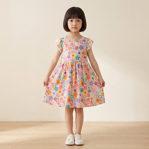 棉绸夏款公主裙薄款舒适