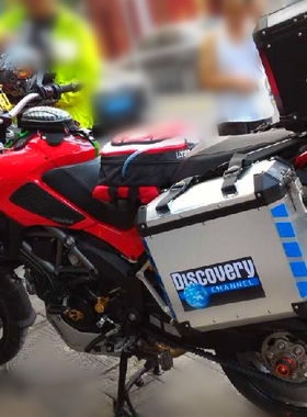 DUCATI杜卡迪MTS1200不锈钢边箱支架行李架MTS1200S边架