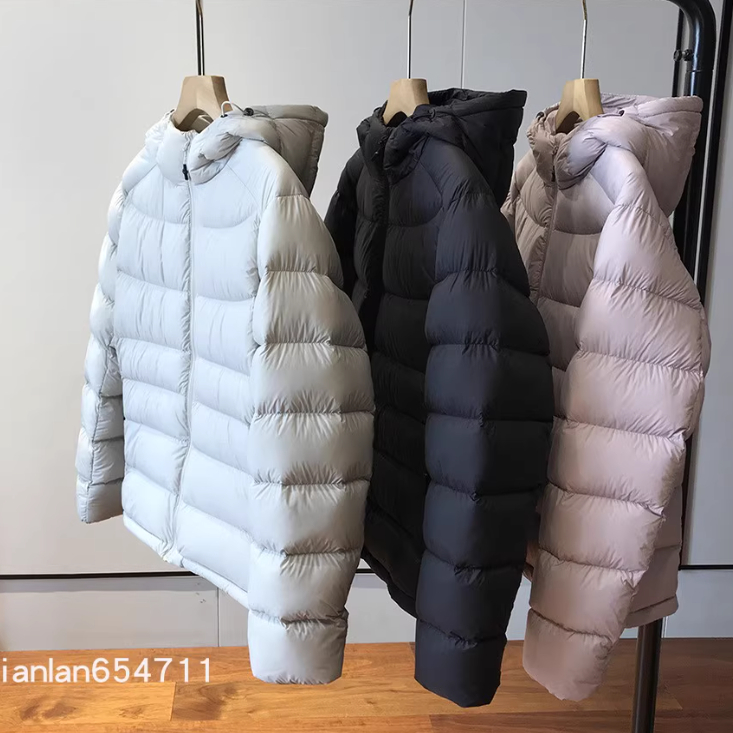有型保暖连帽90白鸭绒短款羽绒服