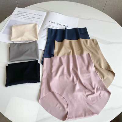 高腰无痕收腹提臀隐形内裤女