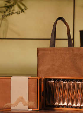 中秋竹盒摆泡茶叶包装盒空礼盒红茶岩茶大红袍金骏眉竹礼盒装空盒