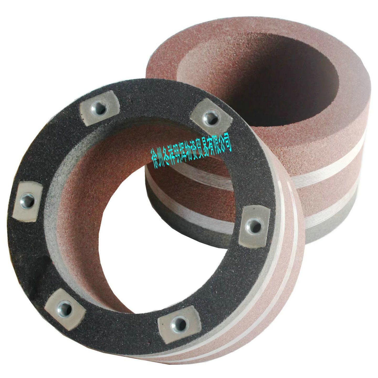 树脂砂轮筒形砂轮220*120*160磨刀直通杯形螺栓紧固砂轮磨金属件