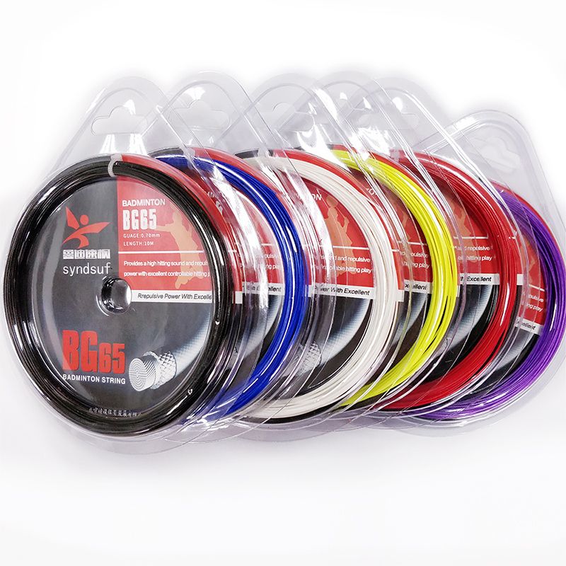 正品 羽毛球拍线 syndsuf BG65 羽毛球线 耐打 羽线 24-28磅