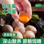 10枚土鸡蛋 20枚初生蛋 杨博士皖南深山散养土鸡蛋现捡现发