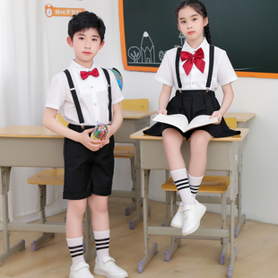 六一儿童大合唱团集体诗歌朗诵比赛演出服中小学男女表演服装