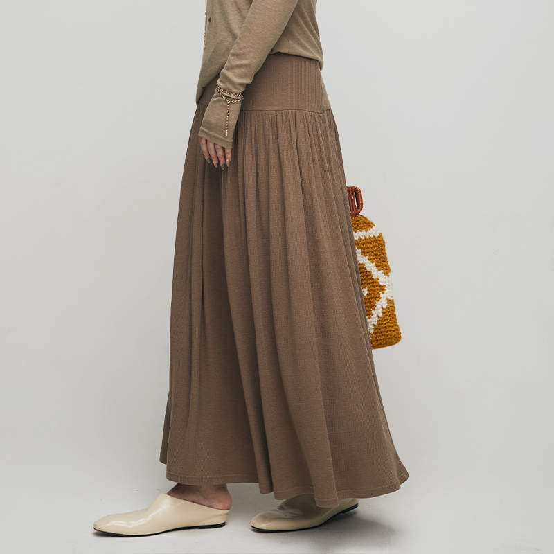 MPAM2024收腰显瘦中长裙子