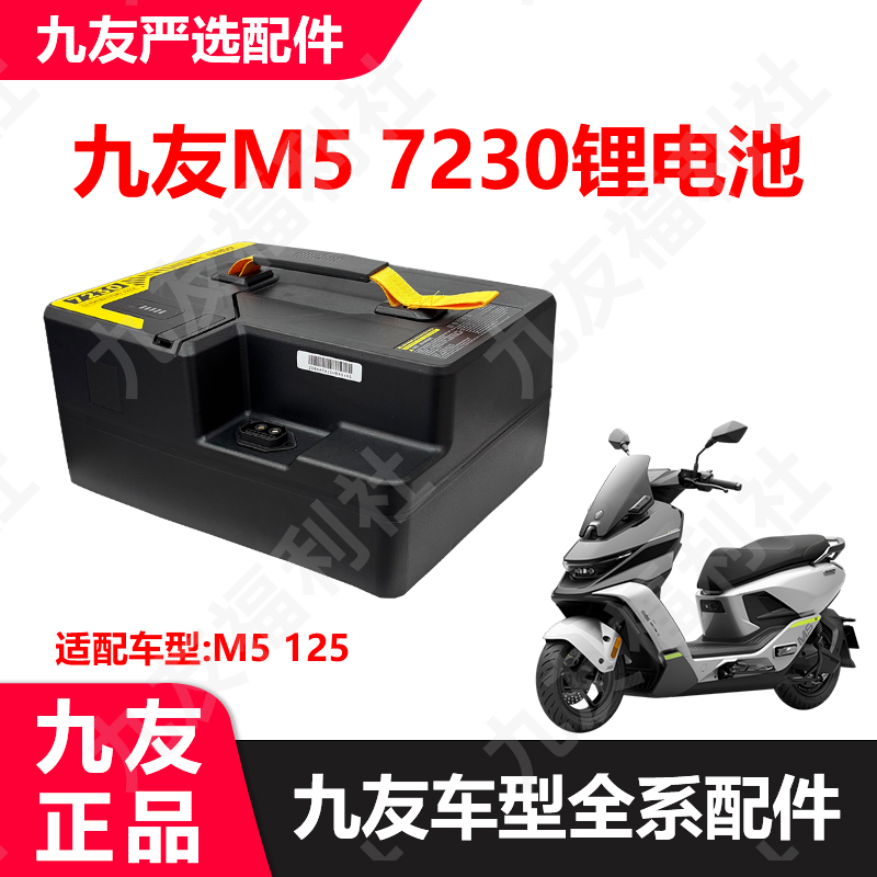 九友原装M5锂电池72v30a