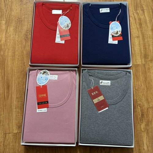 纯棉男女秋衣秋裤薄款保暖套装居家服