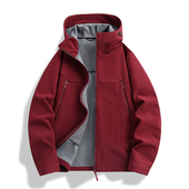 富婆家高端定制运动户外软壳冲锋衣 6678