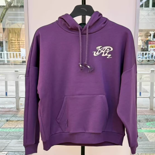 安踏凯里·欧文加绒卫衣男2025冬新款美式篮球连帽卫衣172541703N