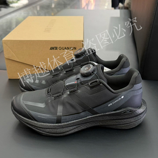 安踏冠军轻风PRO男鞋2026新款全掌氮科技旋钮运动跑鞋112615537A