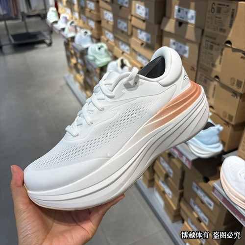 安踏旅步S缓震舒适跑步鞋女2025夏季新款有氧慢跑运动鞋122535545