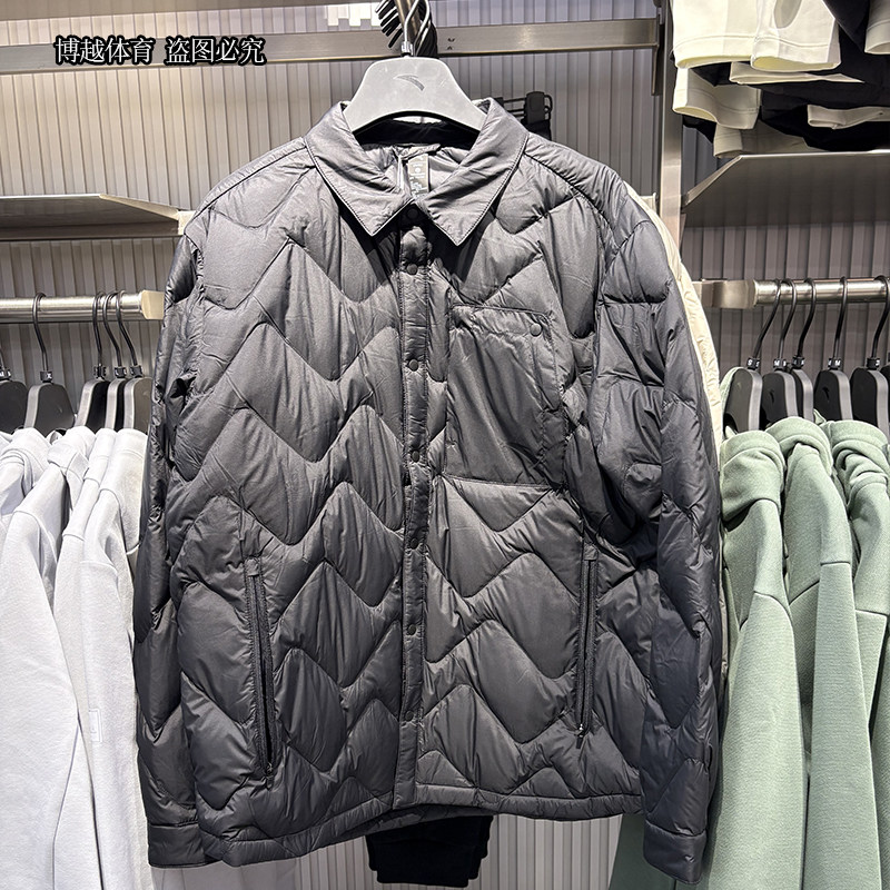 安踏轻薄羽绒服男款2025冬季新款保暖简约百搭外套夹克152547928