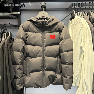 安踏国家队运动羽绒服男2025冬季新款保暖梭织羽绒外套152617917N