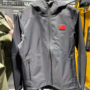 安踏冠军全天候男服2025新款GTX黑标防泼水连帽单冲锋衣152510616