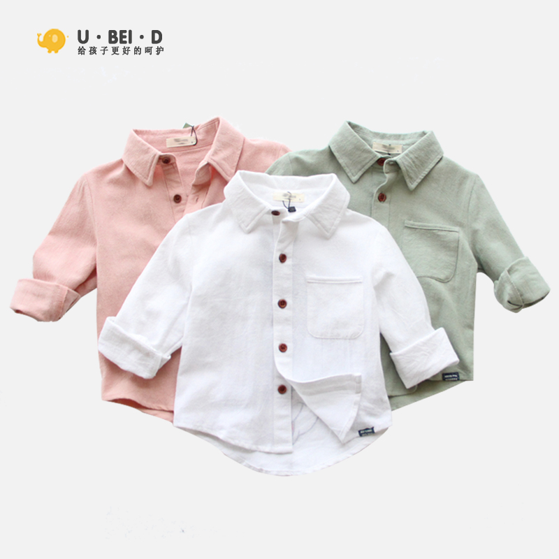 Chemise enfant à manche longue - Ref 2082891 Image 1