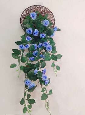仿真植物装饰假花藤蔓吊兰挂墙