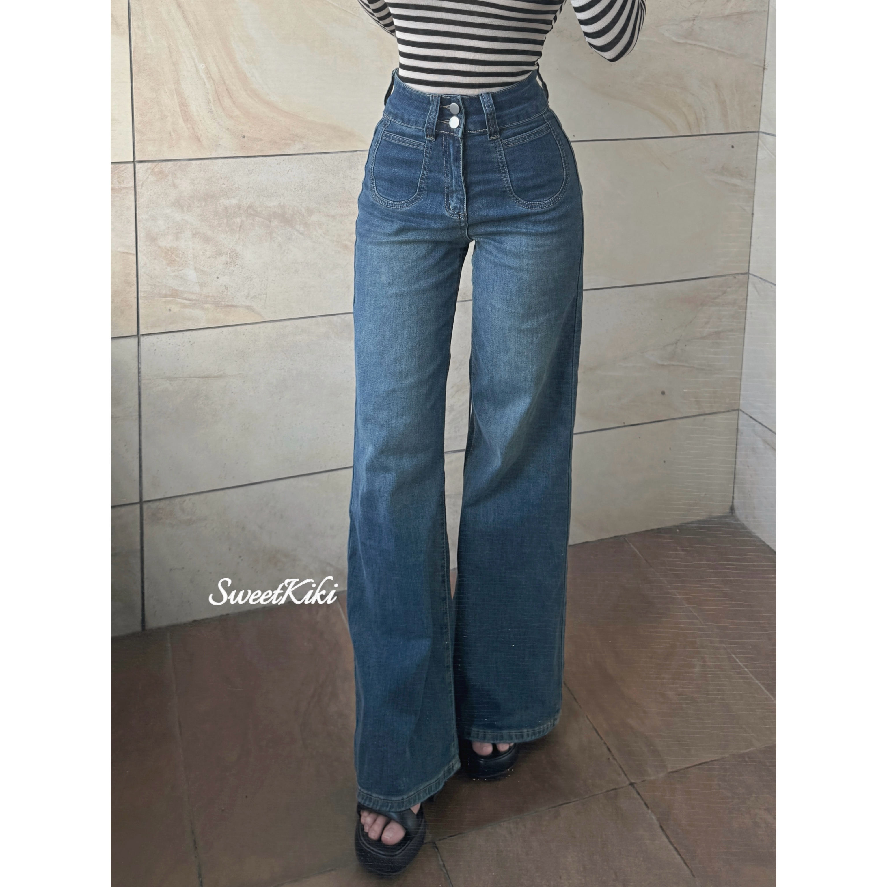 巨遮腿型的神裤！四季可穿牛仔裤