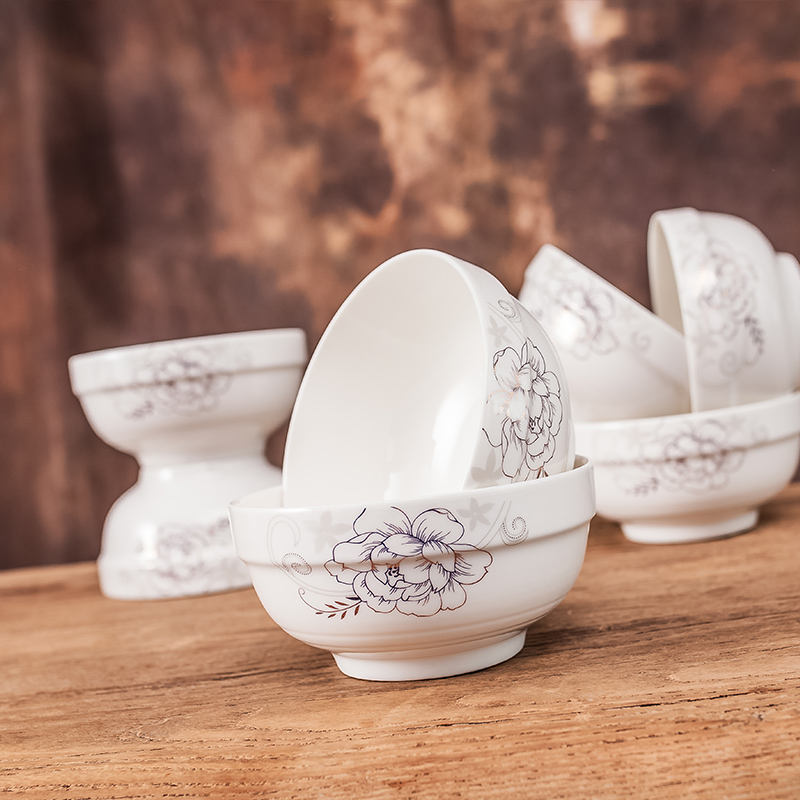 天天特价10个装面碗6英寸饭碗