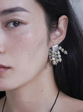 2026爆款斑马石流苏项链高级感