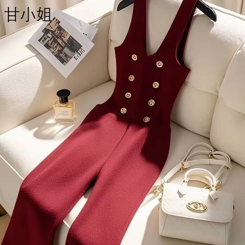 过冬保暖黑色长裤穿搭高端气质