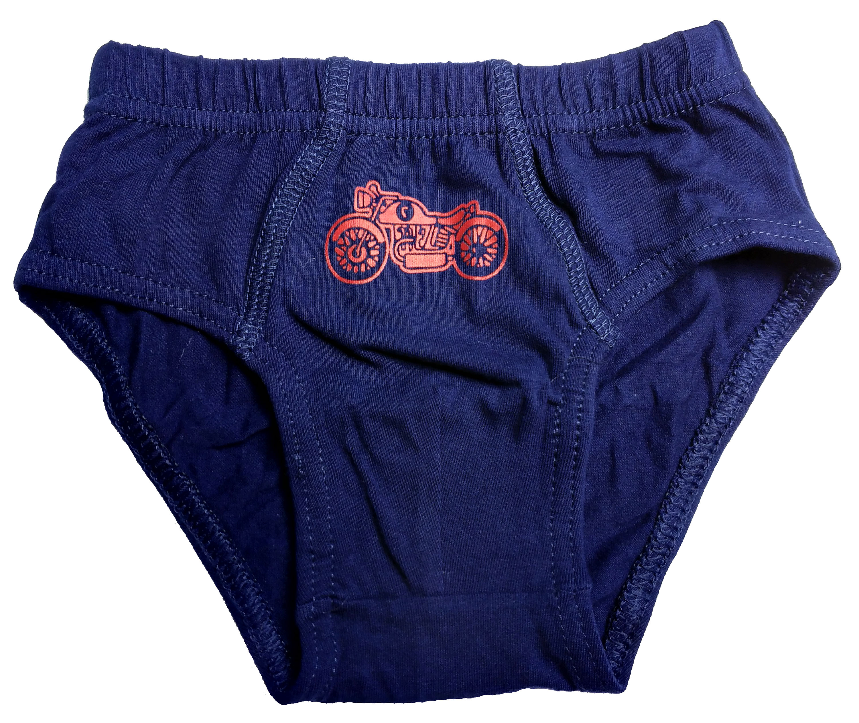 乐天岁男童深蓝摩托全棉三角短裤