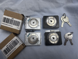 上海三菱电梯外呼基站锁P366022B161G21L08凌云3基站电源锁钥匙