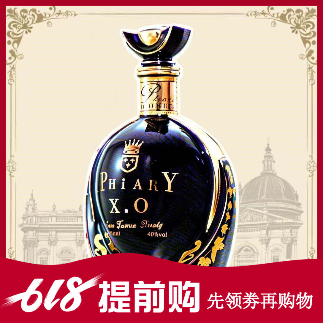 正品5L菲亚利原酒烈酒进口白兰地40度大瓶洋酒40度陶瓷瓶礼盒装
