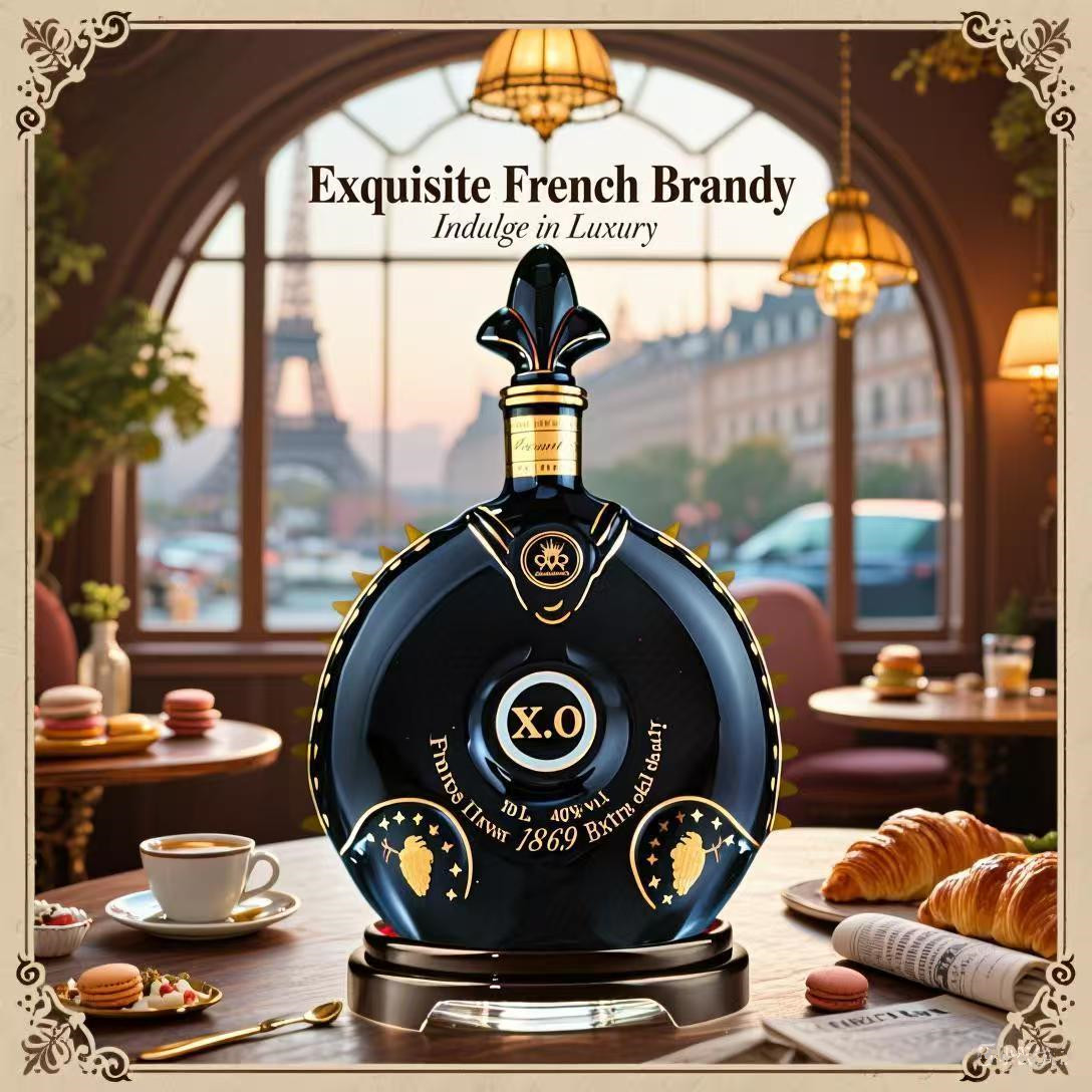 专柜促销20斤皇家路易xo法国进口原液白兰地洋酒大瓷瓶礼盒装10L