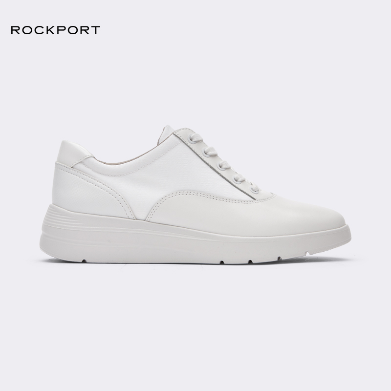 Rockport/乐步休闲平跟圆头系带