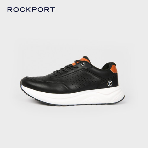 Rockport/乐步运动鞋男 秋季皮革跑步鞋运动休闲鞋 宽楦舒适健步