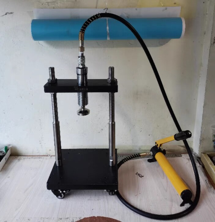 定制各样手动液压机压力架液压拉马环刀压样器静压模具卡盘拆轴承图片