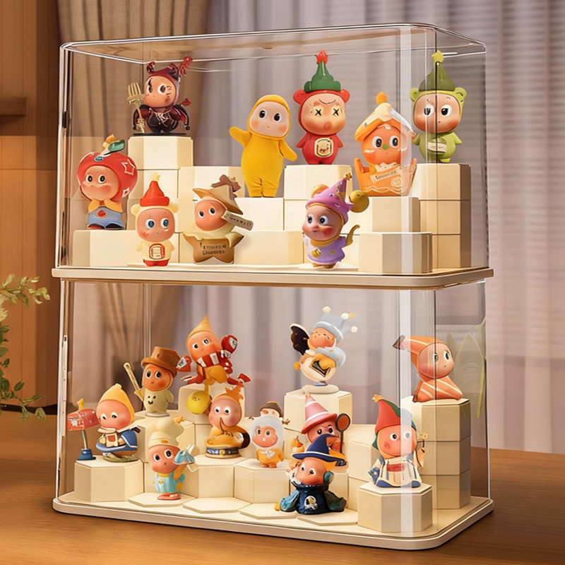 【当日发货】透明防尘盲盒展示盒