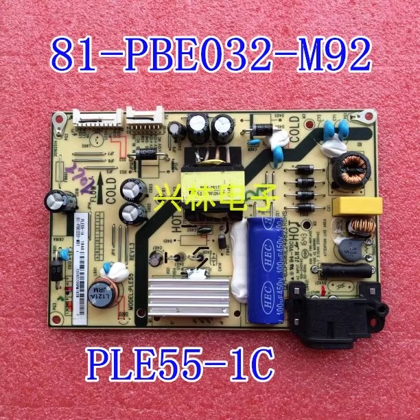 原装TCL32寸电视电源板 PLE55-1C 81-PBE032-M92/M91 E249823