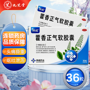 SHINEWAY/神威 藿香正气软胶囊 0.45g*36粒