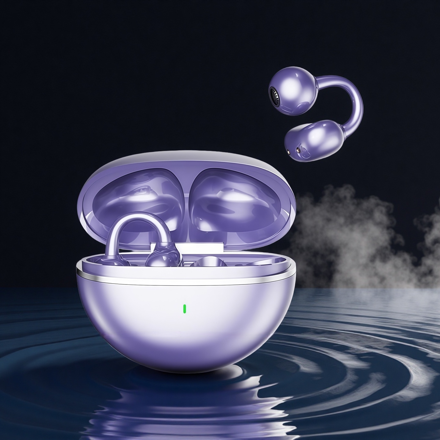 2026新款蓝牙耳机超迷你夹耳式降噪无线骨传导尊享云感运动游戏款