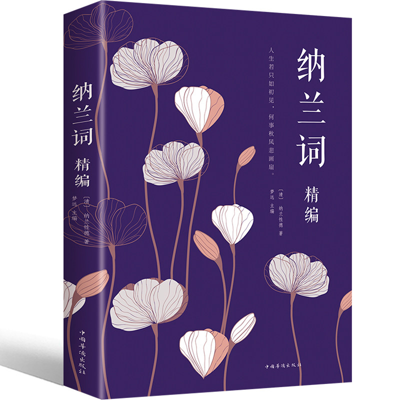 纳兰容若诗集唯美古诗词 纳兰性德诗词文学书籍中学生课外书完溪沙gq