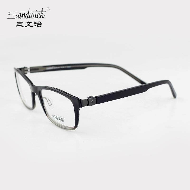 正品Sandwich/三文治近视眼镜架男女轻眼镜框板材眼镜架2014023