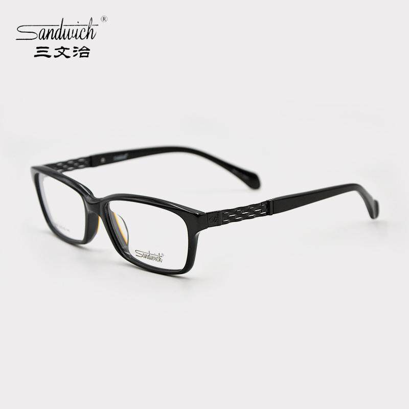 正品Sandwich/三文治近视眼镜架全框男款复古轻板材眼镜框 S 987