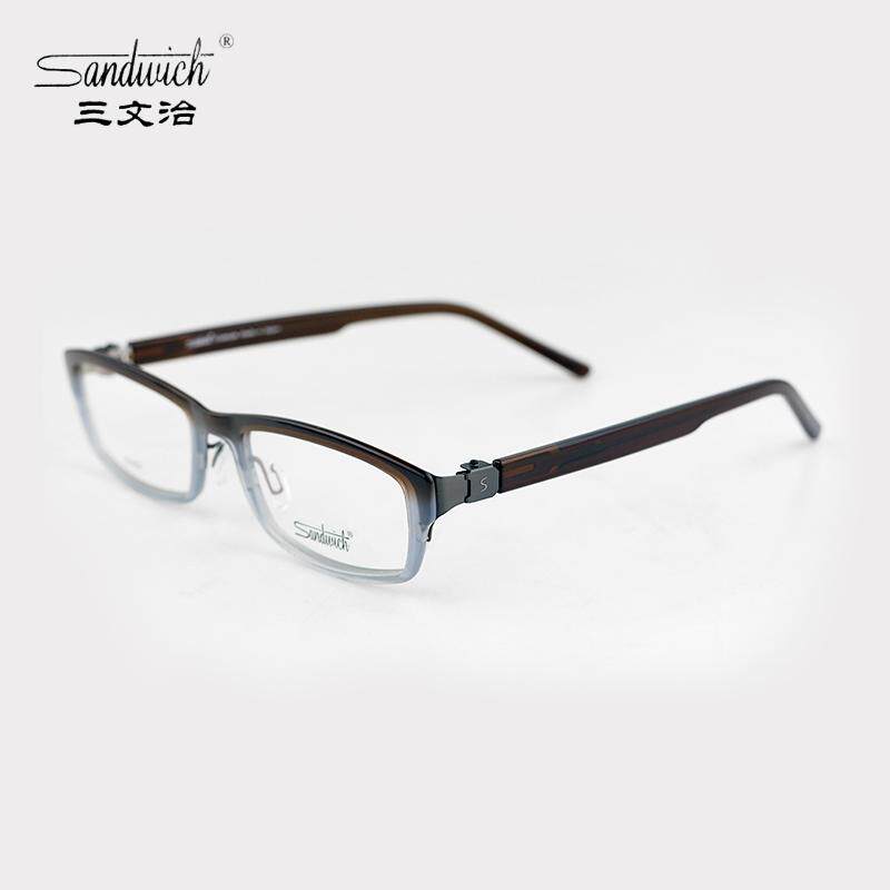 正品Sandwich/三文治板材超轻近视眼镜框全框男女款镜架2014020